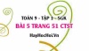 Bài 5 trang 51Toán 9 tập 1 Chân trời sáng tạo